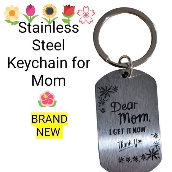 No Brand Accessories - Stainless Steel Keychain Gift For Mom BRAND NEW